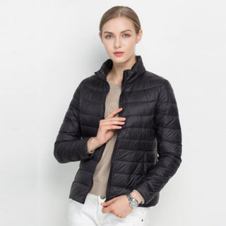 Damen Steppjacke Mit Kurzer Länge | Übergangs