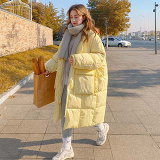 Damen Steppjacke Mit Langer Länge | Winter