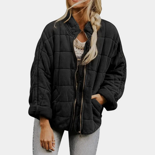 Damen Steppjacke Mit Reißverschluss | Übergangs