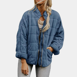 Damen Steppjacke Mit Reißverschluss | Übergangs