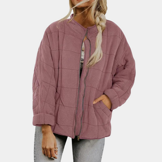 Damen Steppjacke Mit Reißverschluss | Übergangs