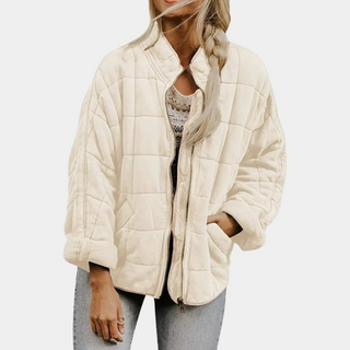 Damen Steppjacke Mit Reißverschluss | Übergangs