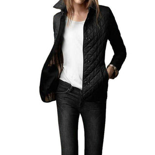 Damen Steppjacke mit Knöpfen | Klassischer Stil