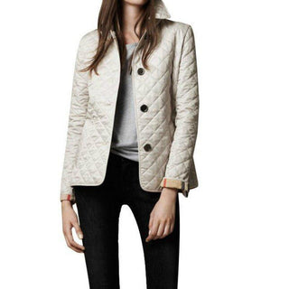 Damen Steppjacke mit Knöpfen | Klassischer Stil