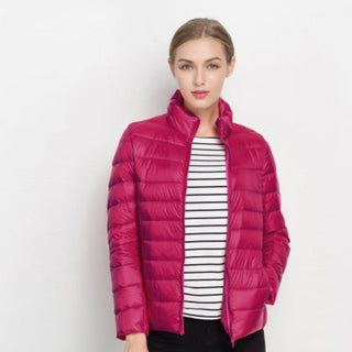 Damen Steppjacke mit Stehkragen | Lässiger Stil