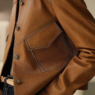 Damen Übergangsjacke Mit Hemdkragen Und Taschen | Kurzjacke
