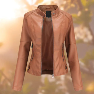 Damen Übergangsjacke Mit Stehkragen Und Tailliertem Schnitt | Abend