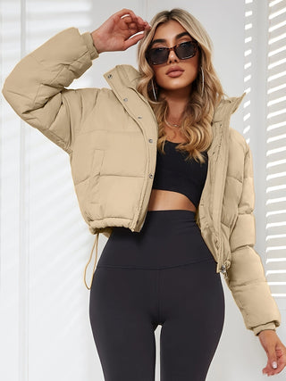 Damen Übergangsjacke Puffer Mit Kapuze | Winter