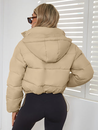 Damen Übergangsjacke Puffer Mit Kapuze | Winter