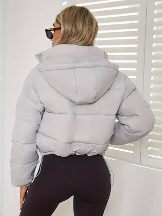 Damen Übergangsjacke Puffer Mit Kapuze | Winter