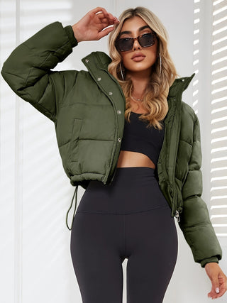 Damen Übergangsjacke Puffer Mit Kapuze | Winter
