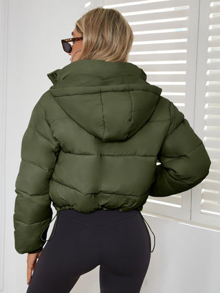 Damen Übergangsjacke Puffer Mit Kapuze | Winter