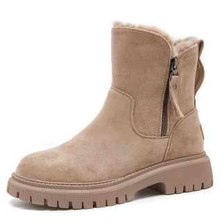 Damen Winter Stiefeletten Mit Reißverschluss | Gefüttert