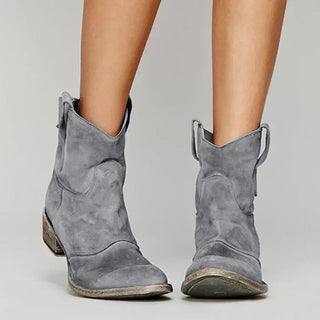 Damen Winter Stiefeletten Mit Weitem Schaft | Bequem