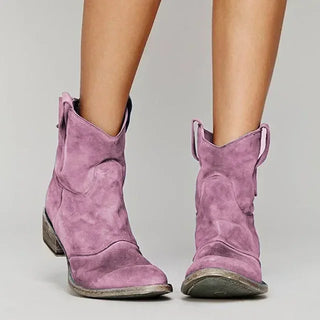 Damen Winter Stiefeletten Mit Weitem Schaft | Bequem