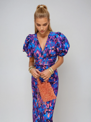 Delilah | Damen Stilvolles Sommerkleid | Midi