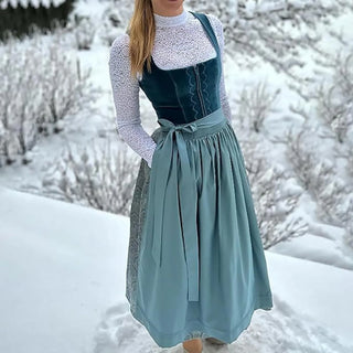 Elinora | Damen Festliches Langes Oktoberfest Dirndl | 2025