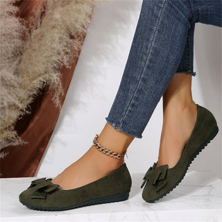 Elisa | Bequeme Slipper mit Schleife