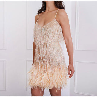 Elizabeth | Damen Glitzer Cocktailkleid | Mini