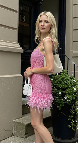 Elizabeth | Damen Glitzer Cocktailkleid | Mini