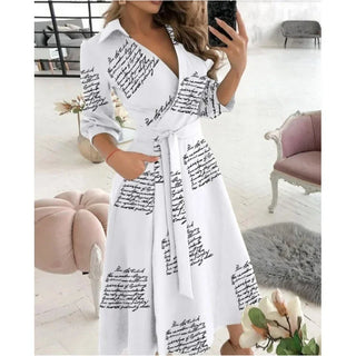 Giulia | Damen Sommer Elegantes Wickel Midi Kleid