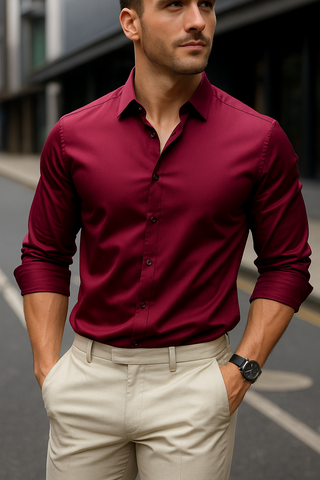 GlattWeiß Hemd | Herren Bügelfreies Knitterarmes Businesshemd | Elegant & Alltagstauglich