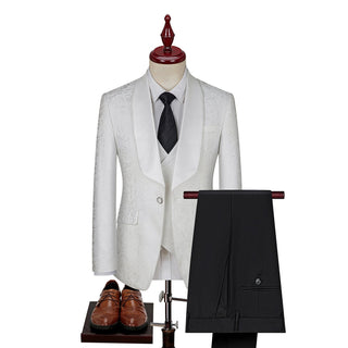Herren Anzug Mit Muster Sakko & Hose
