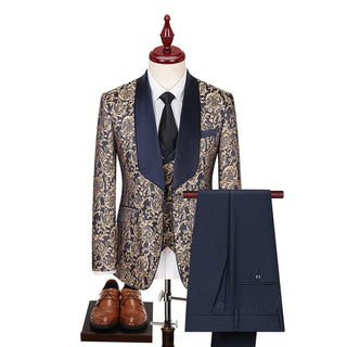 Herren Anzug Mit Muster Sakko & Hose