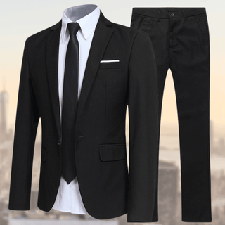 Herren Anzug Slim Fit Mit Sakko & Hose
