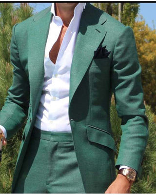 Herren Anzug Slim Fit Modern Mit Sakko & Hose