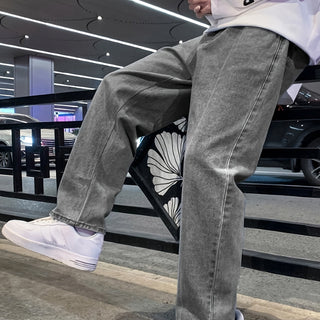 Herren Baggy-Jeans Mit Geradem Schnitt | Locker