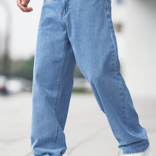 Herren Baggy-Jeans Mit Weiter Passform | Locker