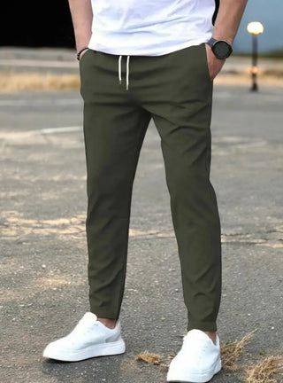 Herren Jogginghose Mit Kordelzug Und Schmalem Bein | Freizeitstil