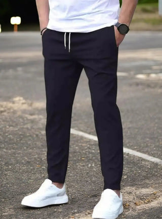 Herren Jogginghose Mit Kordelzug Und Schmalem Bein | Freizeitstil