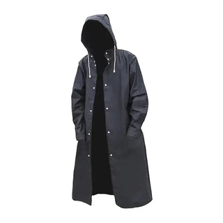 Herren Regenjacke Mit Kapuze | Lang