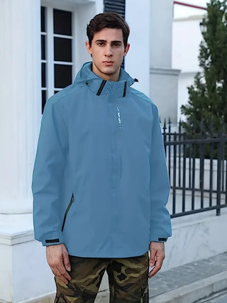 Herren Regenjacke Mit Kapuze | Wasserdicht