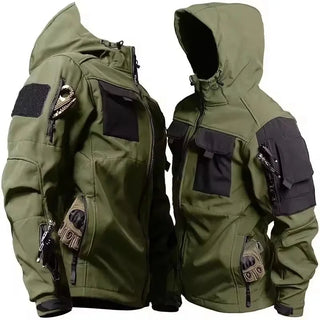 Herren Softshelljacke Mit Ärmeltaschen | Übergangs