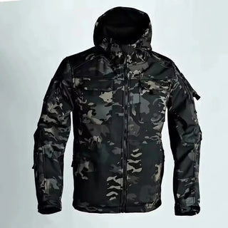Herren Softshelljacke Mit Ärmeltaschen | Übergangs