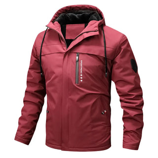 Herren Softshelljacke Mit Zipper-Brusttasche | Übergangs