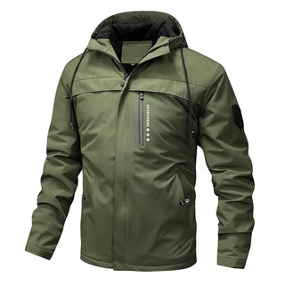 Herren Softshelljacke Mit Zipper-Brusttasche | Übergangs