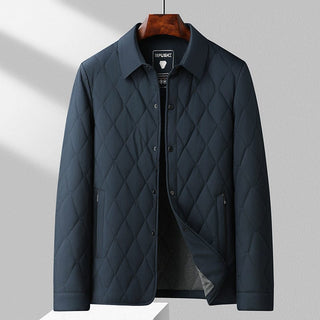 Herren Steppjacke Mit Rautensteppung | Abend