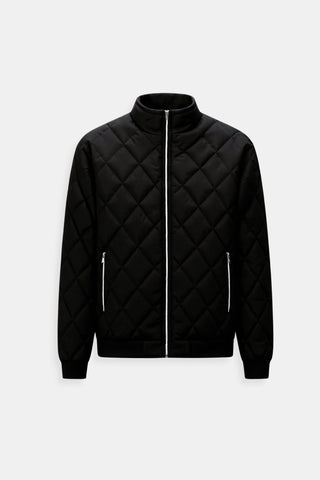 Herren Steppjacke Mit Rautensteppung | Übergangs