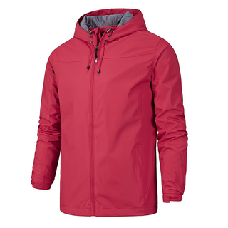 Jerome | Herren Funktions-Regenjacke Mit Kapuze