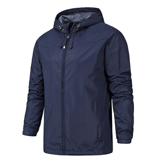 Jerome | Herren Funktions-Regenjacke Mit Kapuze