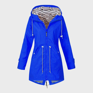 Kinsley | Damen Regenjacke Mit Verstellbarer Kapuze