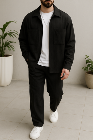 KlassikSet | Herren Bequemes Stilvolles Freizeit-Set | Elegant & Modern