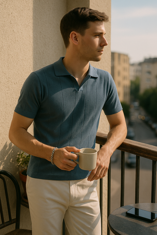 KühlKern Polo | Herren Leichtes Atmungsaktives Kurzarmshirt | Sommer & Elegant