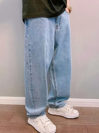Lässige Herren Baggy-Jeans | Locker