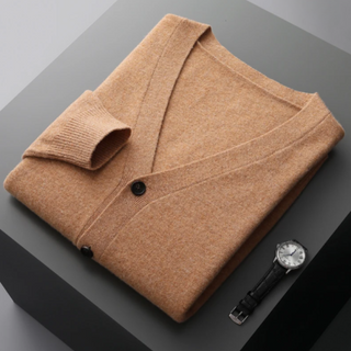 Leonidas | Herren Winter Feine Strickjacke