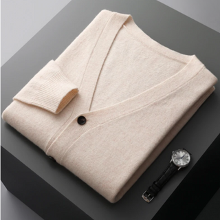 Leonidas | Herren Winter Feine Strickjacke